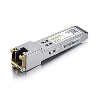 10Gtek® pour Intel Gigabit SFP RJ45 E1GSFPT-A, 1000Base-T Cuivre SFP Transceiver Module, Connecteur RJ45, 100-Mètres