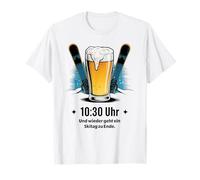 10h30 et Encore Une journée de Ski se termine. APRÉS Ski BIÈRE T-Shirt