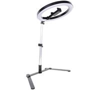 10In Led Ring Fill Light Desktop Photographie Fill Lamp Round Selfie Ring Light Avec Support Pour Enregistrement Vidéo De Téléphone,Diffusion En Direct
