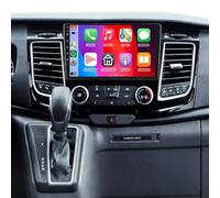 10inch Android 14 Car Stereo with Wireless Carplay for Ford Transit Custom 2018-2022, 4GB+ 64GB Bluetooth GPS Navigation WiFi Split Screen Steering Wheel Control Car Stereo Auto Player