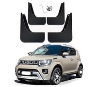 10jQkk 4 Pièces Auto Bavettes Boue Rabats pour Suzuki Ignis II (Facelift 2020) Bavette Garde Boue Avant Arrière Bavettes Roue Protection Anti-éClaboussures Accessoires