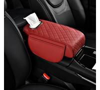 10jQkk Voitur Accoudoir Protection Coussin pour Mini Countryman R60 F60 One/S/Cooper/JCW 2010-2023,Console Centrale Housse d'accoudoir,Coussin D'accoudoir Anti-Rayures Aménagements Intérieurs,C