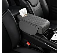 10jQkk Voitur Accoudoir Protection Coussin pour Nissan Qashqai J12 J11 J10 J11 J12 +2 2006-2025,Console Centrale Housse d'accoudoir,Coussin D'accoudoir Anti-Rayures Aménagements Intérieurs,B