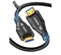 10K 8K Câble Hdmi 6M,Haute Vitesse Câble Hdmi 4K 120Hz 8K 60Hz 48Gbps,Supporte Earc Dolby Atmos Hdcp 2.2 2.3 Compatible Avec Ps5 Blu-Ray Hdtv Projecteur Moniteur[HDM921481]