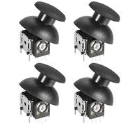 10K Omh 3D Potentiomètres à joystick analogique avec boutons Contrôleur de module sans fil Rocker Up Down Momentary pour jeu portable Xbox Black 4pcs