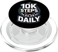 10k Steps Daily Marche Quotidienne 10000 Pas PopSockets PopGrip pour MagSafe