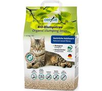 10L CosyCatLitière agglomérante FIN en bois 100% naturelle pour chats