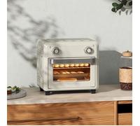 10L Friteuse sans huile mini four à air chaud 1 000 W avec température réglable 80°C-230°C, minuterie, 32x27,2x29,8cm