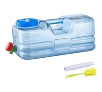 10L Jerricane d’Eau avec Robinet, Reservoir Eau Camping Car, Bidon d'eau avec Poignée, Bidon Alimentaire bleu COLLECTEUR D'EAU
