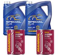 10L mannol 7512 Special Plus 10W-30 huile moteur Api Sn Acea A3/B3 Motor Flush
