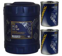 10L Original MANNOL M. O. SAE 40 Api Cf / Ce Industrieöl Huile moteur Motor