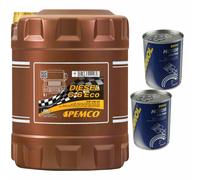 10L pemco Diesel G-6 Uhpd 10W-40 Eco Api CI-4 / Sl huile moteur Synthetischmotor