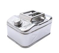 10L Réservoir de carburant Fût d'huile Réservoir de diesel Réservoir d'essence en acier inoxydable avec tuyau