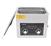 10L Ultrasonic Cleaner Machine Cavitation,Adjustable Temperature And Time,with Drainpipe,Top Lid,for Cleaning Jewelry, Office Supplies, Eyeglasses,Hardware, Tools, Engine Parts