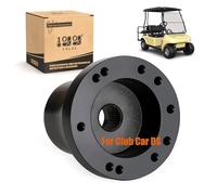 10L0L Adaptateur de volant pour voiturette de golf Club Car DS 5-6 trous - Noir