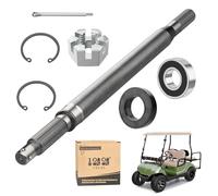10L0L Arbre d'essieu arrière de chariot de golf avec kit de joint de roulement côté conducteur compatible avec Yamaha G16 G19 G22 1996-2008 Drive 2015 et ultérieur, remplace JR1-G6511-00-00