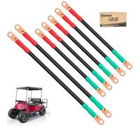 10L0L Câbles de batterie pour chariot de golf EZGO TXT 1994-UP 36 et 48 V avec calibre 4, 7 fils AC/DC 3 AWG Câbles de batterie robustes