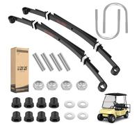 10L0L DS Kit de Ressorts à Feuilles arrière très résistants avec bagues et Manchons pour Club Car Golf Buggy