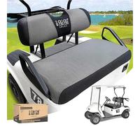 10L0L Ensemble de Housses de siège Avant pour voiturette de Golf EZGO TXT RXV, Respirantes et lavables en Maille de Polyester