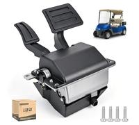 10L0L Ensemble de pédale de frein à suspension et d'accélérateur amélioré pour chariots de golf EZGO RXV (2022 et plus récents) - Kit complet de pédale de rechange