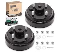 10L0L Ensemble tambour de frein/moyeu de chariot de golf (électrique) pour EZGO TXT, remplace OEM # 19186G1P