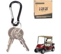 10L0L EZGO Lot de 2 clés de rechange pour voiturette de golf EZGO à gaz et électrique 17063-G1 17063G1