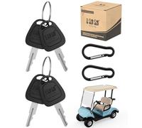 10L0L EZGO Lot de 4 clés d'allumage de rechange pour chariot de golf EZGO à partir de 1982
