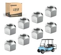 10L0L Golf Cart Lot de 8 écrous de roue pour Club Car 1010984 416-1201011390, Cushman 800573, EZGO 14723-G1, 1701160, 350 Jacobsen 14723-G1, 1701160, 6350