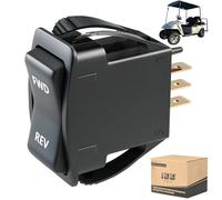 10L0L Interrupteur avant et arrière 48 V pour chariot de golf EZGO TXT PDS (modèles ci-dessus à 2003) Solide et robuste OEM# 74323G01 74323-G01
