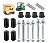 10L0L Kit de manchon de bague de bras pour EZGO RXV Gas & Electric à partir de 2008, remplace OEM 608086 601340 602085 601754 602415 600525