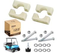 10L0L Kit de montage de bloc de frein pour chariot de golf avec écrou de vis pour chariot de golf Club Car DS Carryall à partir de 1981, OEM # 1011402