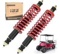 10L0L Lot de 2 amortisseurs de surcharge pour chariot de golf, mise à niveau des amortisseurs avant et arrière robustes pour EZGO TXT Medalist 1994-up gaz ou électrique 70928-G01 70630-G01 76418-G01