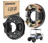10L0L Lot de 2 freins pour chariot de golf avec mâchoires de frein pour EZGO TXT PDS Medalist à partir de 1996 pour Yamaha G14 G16 G19 G20 G21 G22 côté conducteur et passager OEM #70998-G02 70998-G01