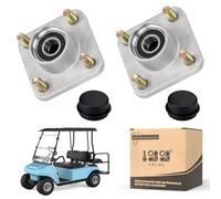 10L0L Lot de 2 moyeux de roue avant de chariot de golf avec roulement de moyeu/joint d'huile/couvercle anti-poussière pour Club Car DS&Precedent 2003 et ultérieurs OEM # 102357701