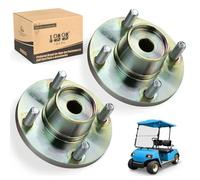 10L0L Lot de 2 moyeux d'essieu arrière pour chariot de golf Yamaha G8, G9 (à partir de 1992) G14, G16 et G19-G22 - Remplace OEM # JN3-G6514-00