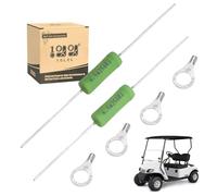 10L0L Lot de 2 résistances solénoïde de chariot de golf pour modèle électrique EZGO à partir de 1989, remplace OEM # 21764G1 21764-G1, accessoires de chariot de golf