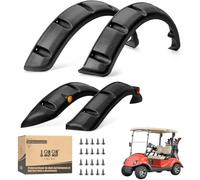 10L0L Lot de 4 élargisseurs de garde-boue avant et arrière pour chariot de golf Yamaha G14, G16, G19, G22, avec matériel en métal, lot de 4 (ne convient pas aux modèles modifiés)