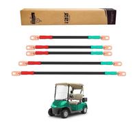 10L0L Lot de 5 câbles de batterie pour voiturette de golf EZGO RXV Mise à niveau 2022, câblage en cuivre pur, calibre 2