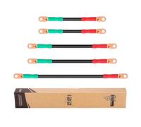 10L0L Lot de 5 câbles de batterie pour voiturette de golf EZGO TXT, Medalist, Marathon 1994 et ultérieurs, 36 et 48 V, sécurité 4 jauges et sans fuite d'électricité