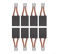 10L0L Lot de 8 balais de carbone pour moteur de chariot de golf en métal 3,7 CV pour chariots de tourisme L6 L8 compatibles avec OEM 102938601