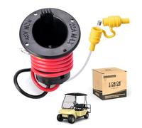 10L0L Réceptacle et fusible de chargeur de chariot de golf 48 V | Pièces de chariot de golf électrique pour Club Car 101802101