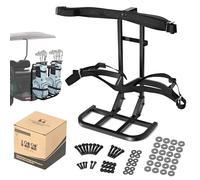 10L0L Support de sac arrière universel pour chariot de golf, club, voiture EZGO et autres avec sécurité arrière