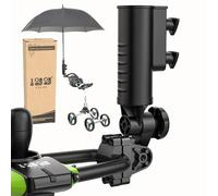 10L0L Support Universel de Parapluie de Golf pour Chariot, Stable et sûr, résistant au Vent sans se briser, adapté aux bicyclettes/Jouets/chaises roulantes（Old/amélioré Base hexagonale en Aluminium