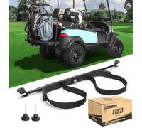10L0L Support Universel pour Sac de Golf sans perçage pour Yamaha, EZGO, Club Car, Support réglable pour voiturette de Golf à l'arrière, Une Sangle supplémentaire est Incluse.