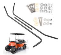 10L0L Supports de support avant de chariot de golf avec bagues à vis en acier compatibles avec EZGO TXT 1994-2013, entretoises robustes pour toits EZGO