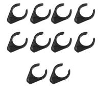 10lots Durability Bike Pedals Clasps Quick Detach Practical Clip for Active Cyclists Road Safety Clip