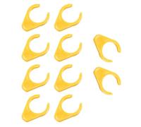 10lots Durability Bike Pedals Clasps Quick Detach Practical Clip for Active Cyclists Road Safety Clip