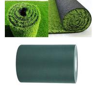 10m Bande de gazon artificiel vert d'herbe artificielle se réunissant fixant la bande de gazon auto-adhésif du tapis de pelou HB057