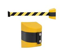 10M Barrière Ceinture Rétractable, Robuste Barrière Sécurité Rétractable | Pour la gestion des foules et la sécurité - Idéale pour la séparation des files d'attente et les applications de sécurité