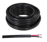 10m Câbles de Haut-parleurs Tour 2X 0,75mm² Professionnel AP Installation- Audio- Câble Rond